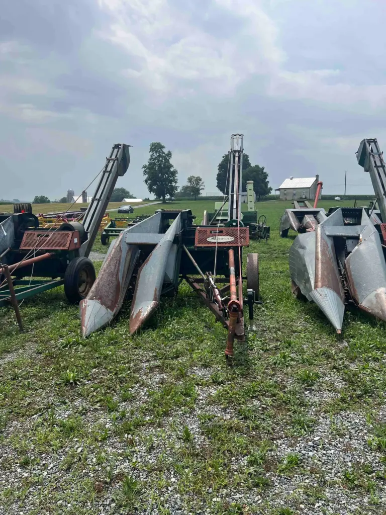 a row of farm equipment at Country Machinery